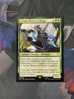 Arwen, Weaver of Hope | 7% Off 2+ | UB: LOTR | NM | MTG - Image 1