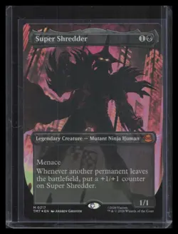 Super Shredder (Borderless Foil) Teenage Mutant Ninja Turtles #217 - Image 1