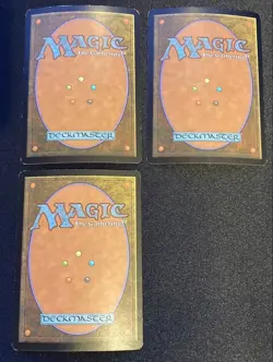 MTG English Version Mog's Fanatic FNM DCI Promo FOIL 3 Piece Set - Image 2