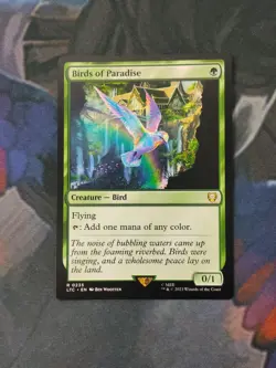 Birds of Paradise | 7% Off 2+ | UB: LOTR | NM | MTG - Image 1