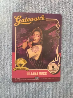2023 MTG Magic The Gathering SLD Secret Lair Drop Baseball #1455 Liliana Vess - Image 1