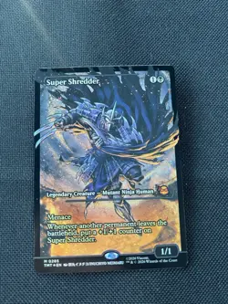 Super Shredder (Showcase) Teenage Mutant Ninja Turtles Foil - Image 1