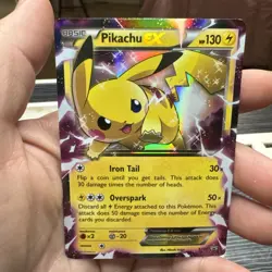 Pikachu EX XY84 XY Holo Pokemon Promo - Image 1