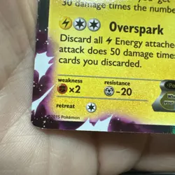 Pikachu EX XY84 XY Holo Pokemon Promo - Image 2