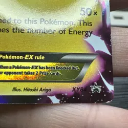 Pikachu EX XY84 XY Holo Pokemon Promo - Image 3