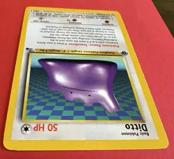 Ditto 18/62 1st Edition Fossil Rare Pokemon WOTC 1999 NM - Image 5