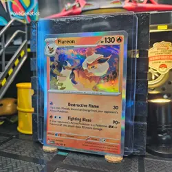 Flareon 151 Holo Pokemon TCG 136/165 Scarlet & Violet Rare - Image 2