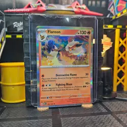 Flareon 151 Holo Pokemon TCG 136/165 Scarlet & Violet Rare - Image 3