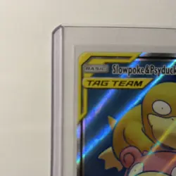 Pokemon TCG Slowpoke & Psyduck GX 217/236 Ultra Rare Full Art Holo Unified Minds - Image 3