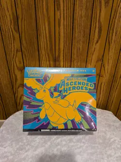 (1) Pokemon Mega Evolutions Ascended Heroes Elite Trainer Box New Sealed - Image 1
