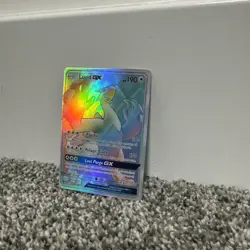 Pokemon Lugia GX Full Art Secret Rare Holo 227/214 SM-Lost Thunder 190 HP - Image 3