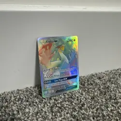 Pokemon Lugia GX Full Art Secret Rare Holo 227/214 SM-Lost Thunder 190 HP - Image 4