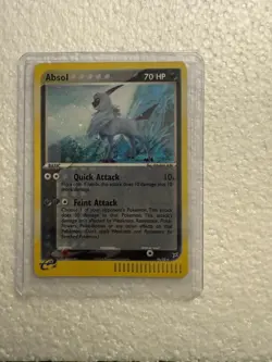 2004 Pokemon EX Team Magma Vs. Team Aqua Team Absol Holo 96/95 MP - Image 1