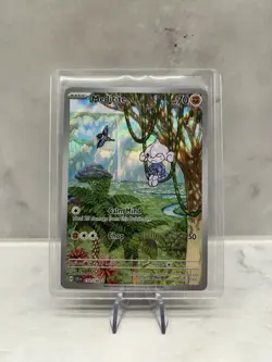 Meditite 153/142 Illustration Rare Pokemon TCG SV07: Stellar Crown NM - Image 1