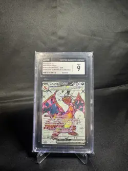 3x GRADED 9’s 1x 6.5 PSA & CGC Pokemon 3 Charizards 1 Charmeleon Pokemon TCG - Image 5