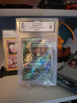 Pokemon 2023 Obsidian Flames Charmander ETB Promo MGC 9 - Image 1
