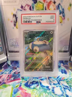PSA 9 - Snorlax #051 - Pokemon SV Black Star Promos - Image 1