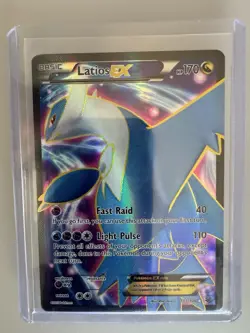 Pokemon Latios EX Full Art Holo Ultra Rare Basic HP170 Roaring Skies 101/108 - Image 1