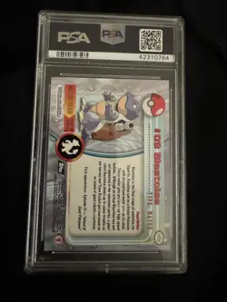 2000 TOPPS CHROME POKEMON T.V. #9 BLASTOISE PSA 10 FOIL - Image 2