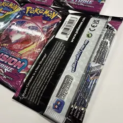 LOT OF 5 Pokemon TCG Fusion Strike Booster Pack SEALED 820650809163 - Image 3