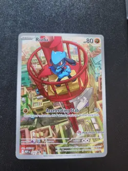 Mega Evolution Promo #010 Riolu AR (Pokemon Center Stamped Prom) - Image 1