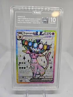TAG 10 - Espeon ex SVP 175 - Pokemon Prismatic Evolution Black Star Promo - Image 1