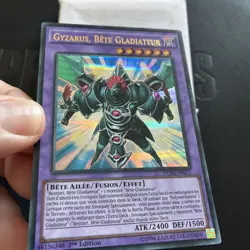 Carte Yu-Gi-Oh - Gyzarus, Bete Gladiateur - DUSA-FR071 - Ultra rare - VF - Image 3