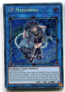 Yu-Gi-Oh! I:P Maskerena Secret Rare BLMR-DE085 - Image 1