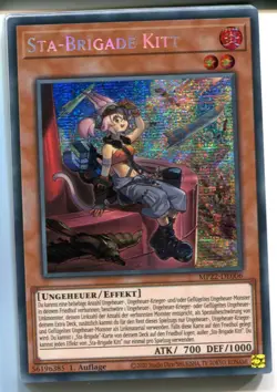 Yu-GI-OH Sta Brigade Kitt Prismatisch Secret Rare MP22-DE006 - Image 1