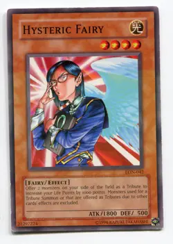 Yu-Gi-Oh! Hysteric Fairy Common englisch LON-04 Hystischer Fee - Image 1