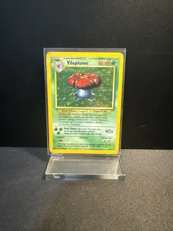 Vileplume Jungle 15/64 Pokemon TCG Card Holo Rare WOTC Vintage 1999 - Image 1