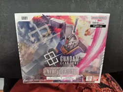Gundam Card Game GD01: Newtype Rising Booster Box Factory Sealed Free Shipping - Image 1