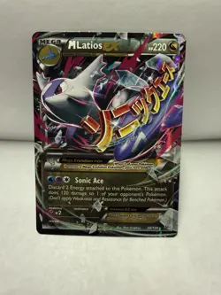 Pokemon TCG Mega M Latios EX Holo Ultra Rare Card Roaring Skies 59/108 - Image 1
