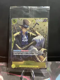Sabo (Tin Pack Set Vol. 2) P-073 One Piece Promotion Cards Foil (*Sealed*) NM - Image 1