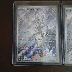 Pokemon TCG 2 Card Lot Reshiram Journey Together 167/159 Basic Regular - Image 2