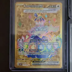 Pokemon TCG 5 Card Lot Terapagos EX, Zekrom EX, Articuno, Palafin, Slakoth - Image 2