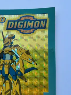 DP 350 Magnamon ID# 240 Bandai Digimon Card 1999 Foil - Image 3