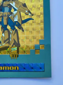 DP 350 Magnamon ID# 240 Bandai Digimon Card 1999 Foil - Image 4
