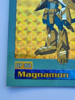 DP 350 Magnamon ID# 240 Bandai Digimon Card 1999 Foil - Image 5