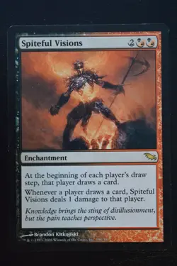 Magic The Gathering MTG SPITEFUL VISIONS Shadowmoor LP Lightly Played - Image 1