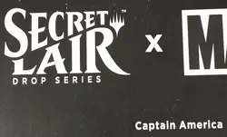 Marvel Magic The Gathering MTG Secret Lair Drop SLD Captain America Avengers New - Image 2