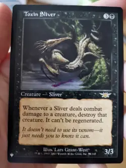 Toxin Sliver - NM - Mystery Booster - MtG - English - Image 1