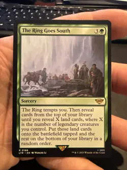 The Ring Goes South Lord of the Rings 186 Non-Foil NM - Image 1