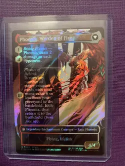 Joshua, Phoenix's Dominant (Borderless) (Surge Foil) Final Fantasy Foil - Image 2
