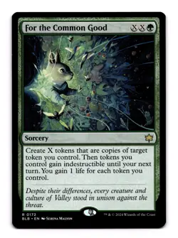 For the Common Good - 172 BLB: Bloomburrow R Normal LP - Image 1