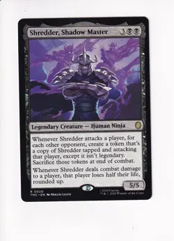 MAGIC COMMANDER: TEENAGE MUTANT NINJA TURTLES SHREDDER, SHADOW MASTER - Image 1