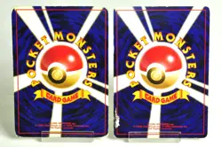 Pokemon card Raichu/Chansey No.026/113 Old Back Base Set 1996 Japanese MP Swirl - Image 2