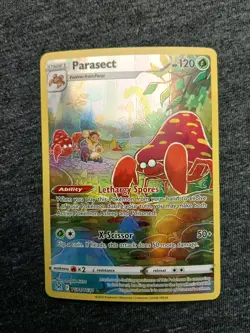 Pokemon TCG Parasect TG01/TG30 Lost Origin Trainer Gallery Full Art Holo NM - Image 1