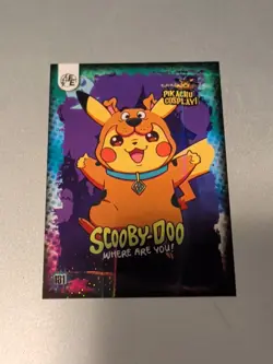 Scooby-Doo (Pikachu) #181 - Galaxy Holo - Electric Pikachu Cosplay - Pokemon - Image 1