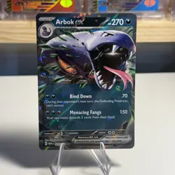 Pokemon TCG Arbok EX 24/165 Scarlet & Violet 151 NM/M Condition - Image 1